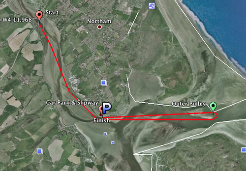 Appledore Gig Race Over Head