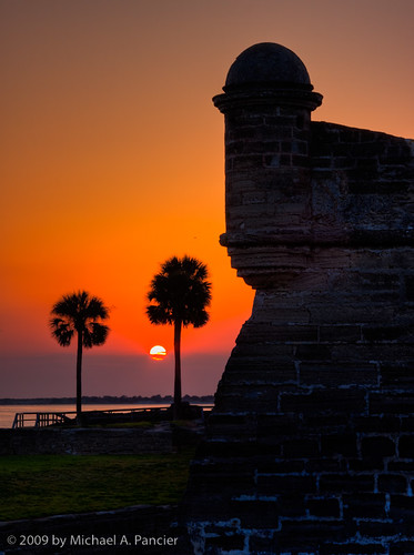 Castillo de San Marco At Sunrise
