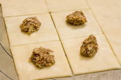 Squares with Nut Mixture