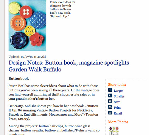 Button It Up review in the Buffalo News