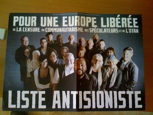 La honte de la France / Shame of France - a political anti-zionist list by you.