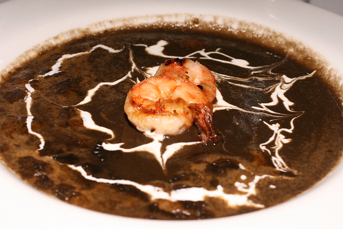 Shrimp and Huitlacoche Bisque