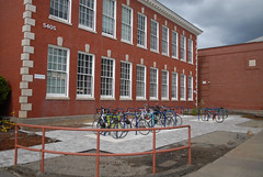 Bike parking at Franklin High School-1