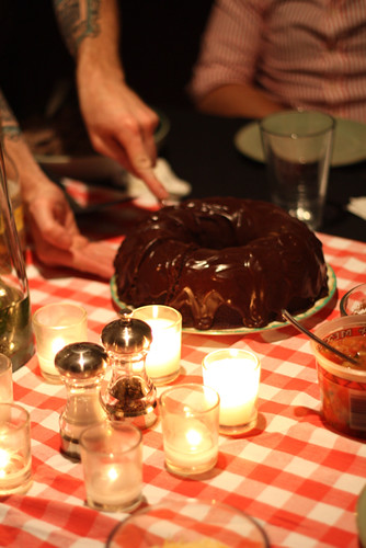The Making, Baking and Consumption of the best Chocolate Bundt Cake ever. 
