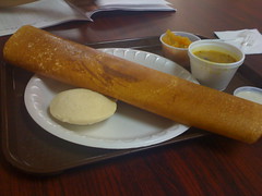 Dosa Cafe in San Jose - Masala dosa with Idly