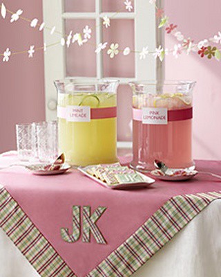 Parties, Food: Pink Lemonade