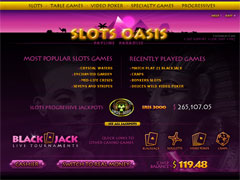 Slots Oasis Casino Lobby