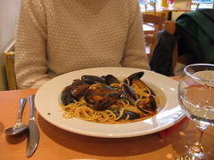 Spaghetti with Mussel