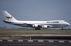 Air Gabon B747-2Q2B F-ODJG CDG 16/06/1997