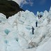 Abstieg vom Gletscher