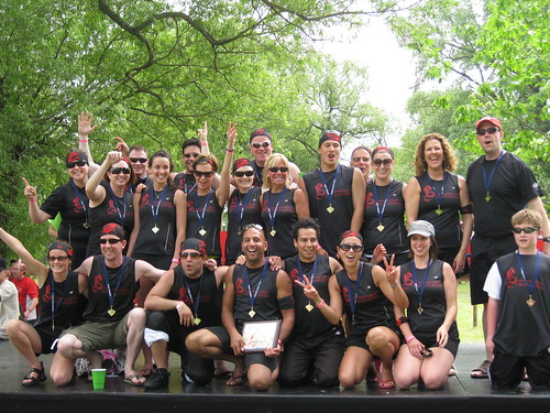 ScotiaMcLeod Rosedale Branch Fixed Floaters Dragon Boat Races Toronto 2009 Sunday
