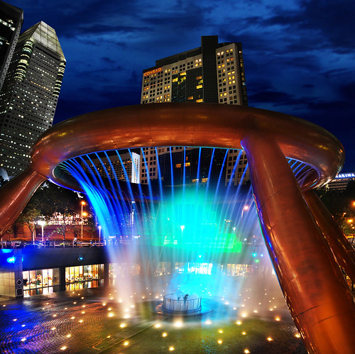 Luck is Near at The Fountain of Wealth, Suntec City – Singapore