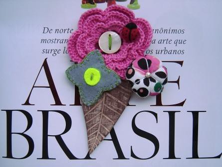 Broche Arte Brasil