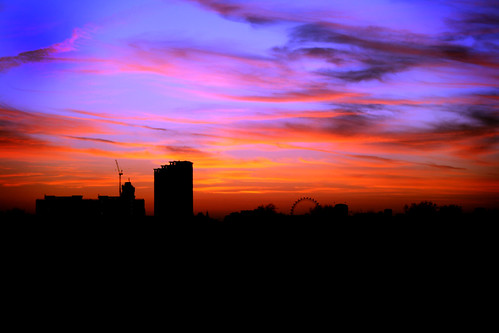 Sunset in Southwark