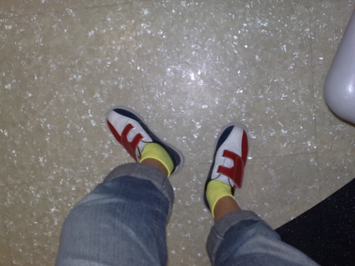 Bowling shoes.