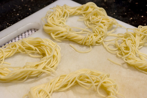 Twisted Spaghetti Nests