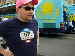 Me, in front of the Astana Truck