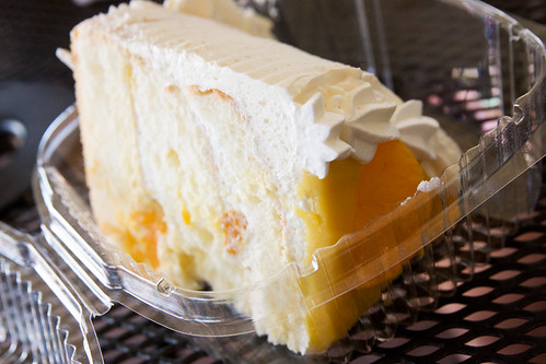 big slice of passion mandarin chiffon cake