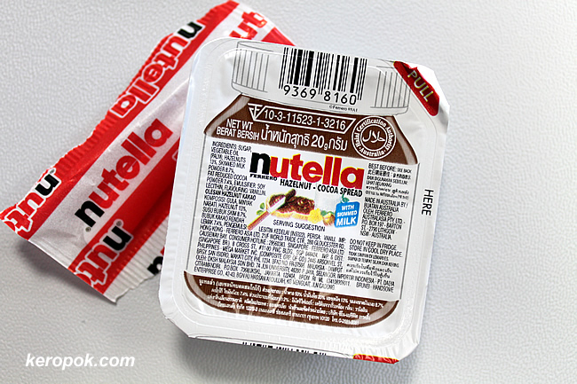 Nutella small packs