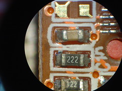Microscope images of the SYBA USB-Audio Adapter