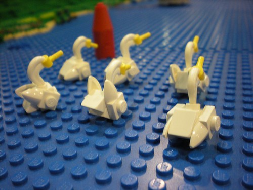 Lego Geese custom parts