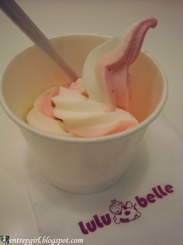 Lulu Bell strawberry cream yogurt