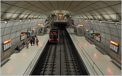 Une station du métro de Bilbao