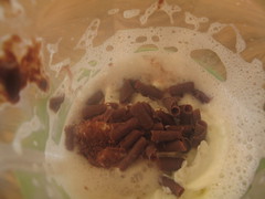 The dregs of my hot choccie