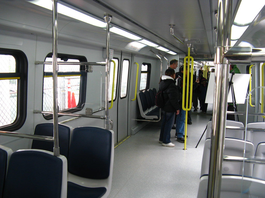 Interior of CL train