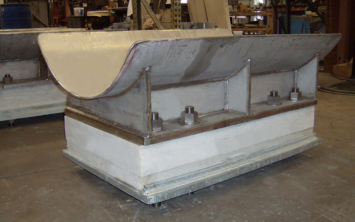 36" Cold Shoe Anchors for an LNG plant in Louisiana