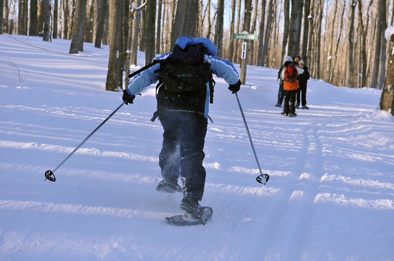 Snowshoeing At Scenic Caves Nordic Centre • GAIL AT LARGE