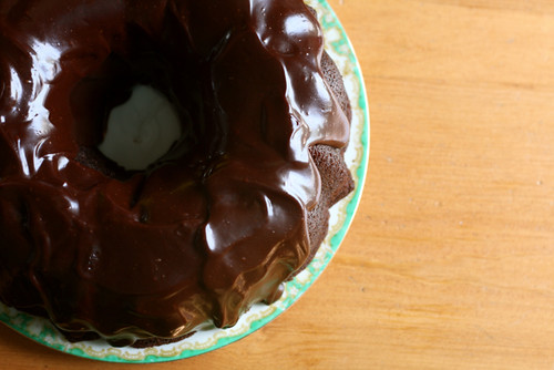 The Making, Baking and Consumption of the best Chocolate Bundt Cake ever. 