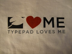 The shirt I got when I visited TypePad earlier this year