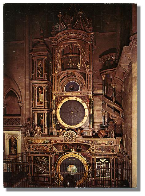 CATHEDRALE DE STRASBOURG   L'horloge astronomique