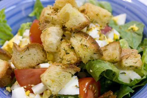Salad with Summer Croutons 2