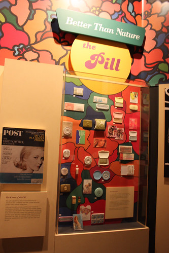 I love that they have a display for The Pill in the Smithsonian