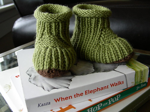 Knit Baby Booties {Free Pattern} РІР‚вЂњ Tip Junkie Homemade