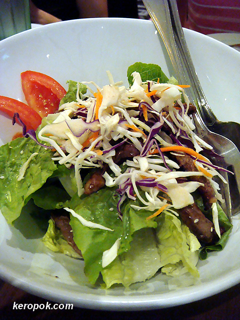 Oriental Beef salad