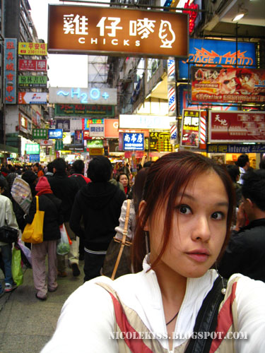 Teen girls in Hong Kong