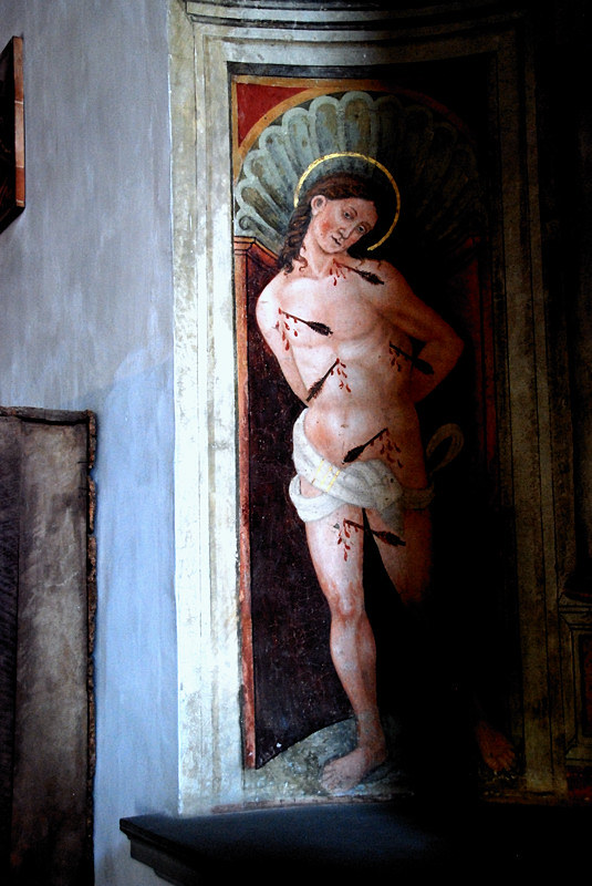 Città di Castello - Chiesa di Santa Maria Maggiore - San Sebastiano<br/>© <a href="https://flickr.com/people/22158962@N07" target="_blank" rel="nofollow">22158962@N07</a> (<a href="https://flickr.com/photo.gne?id=4572504164" target="_blank" rel="nofollow">Flickr</a>)
