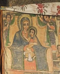 Painting of the Virgin Mary and the Infant Jes...