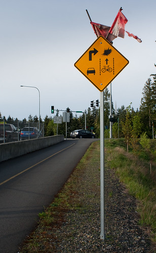 Bike Lane Warning