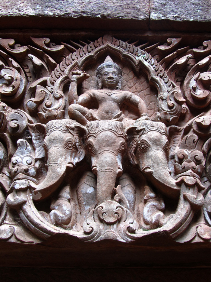 Deep Carving at Wat Phou