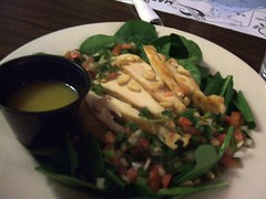 Fyfe's spinach salad