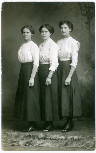 three women