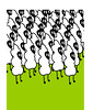 fluffhead -sheeps_group_green -3 • <a style="font-size:0.8em;" href="http://www.flickr.com/photos/9039476@N03/4574526929/" target="_blank">View on Flickr</a>