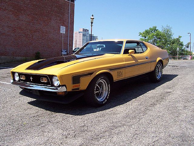 1971 Ford Mustang Mach 1 428 related infomation,specifications - WeiLi ...