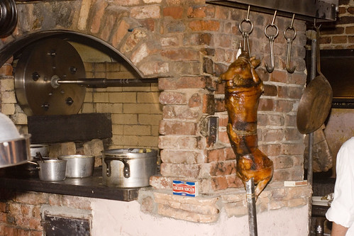 Brick Oven and Suckling Pig