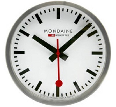 Interiors, Accessories: Mondaine Clock