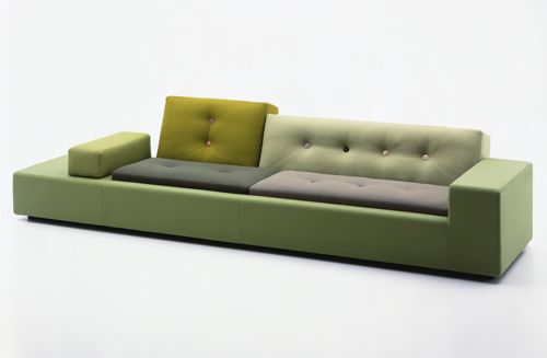 Hella Jongeriuss now infamous Holder Sofa. (Courtesy Moss)